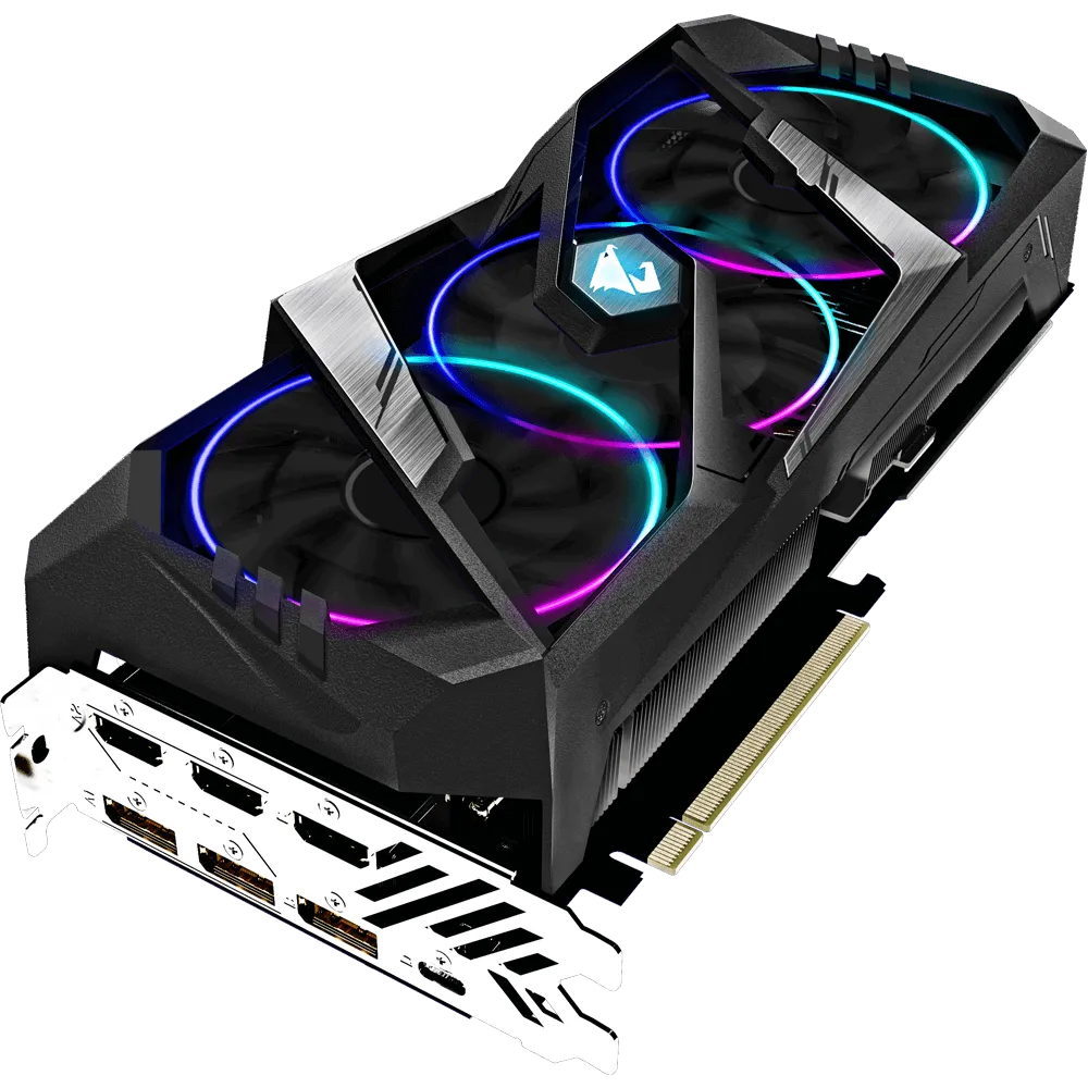 GIGABYTE Aorus nVidia RTX 2070 Super - 8GB GDDR6 3xHDMI/3xDP/USB-C NVLink SLI