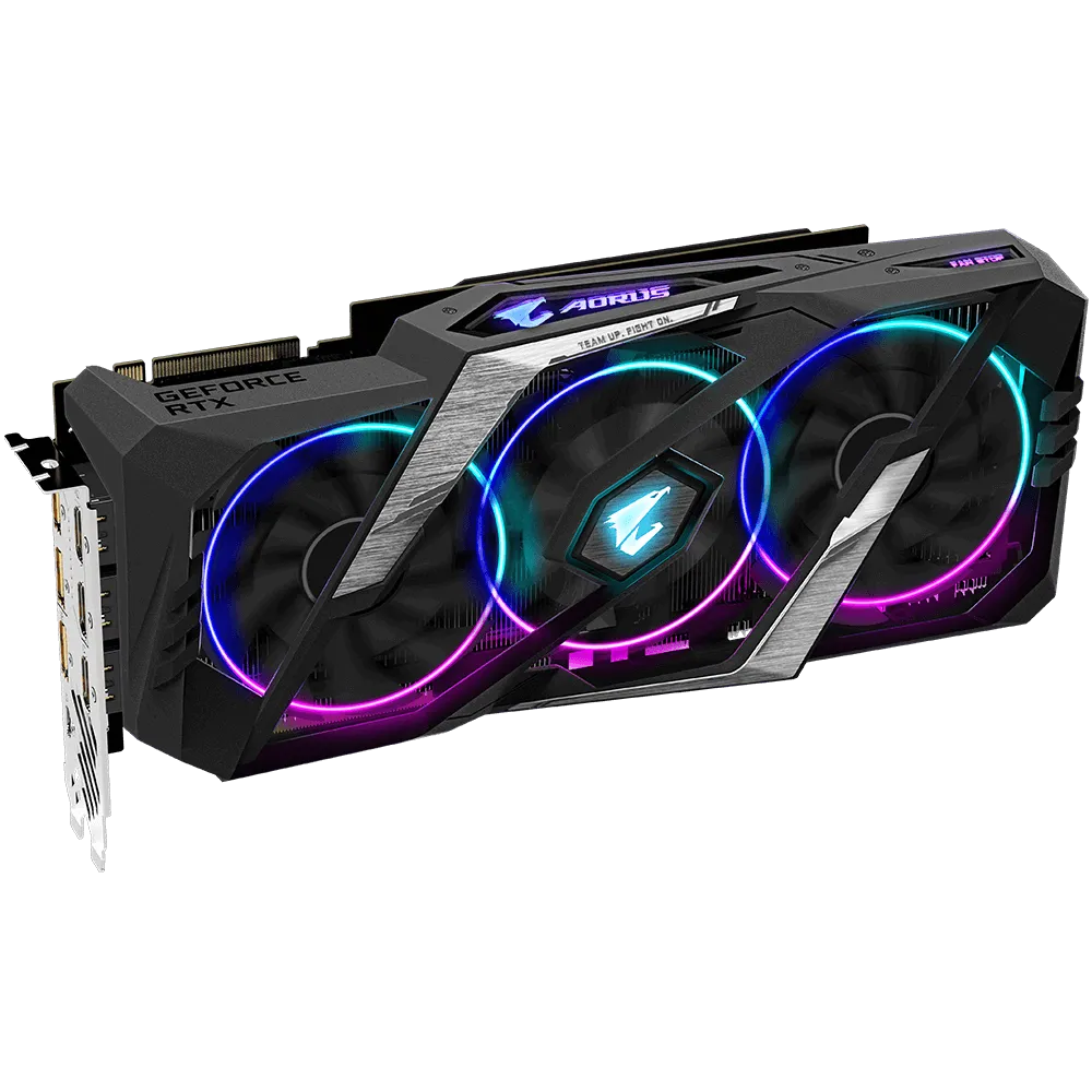 GIGABYTE Aorus nVidia RTX 2070 Super - 8GB GDDR6 3xHDMI/3xDP/USB-C NVLink SLI