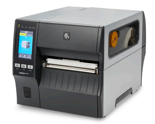Zebra  TT Printer ZT421; 6''; 203 dpi; Euro and UK Cord; Serial; USB; 10/100 Ethernet; Bluetooth 4.1/MFi; USB Host; RFID U
