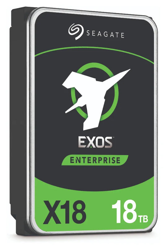 Seagate Exos X18 18TB HDD; 3.5''; 6GB/s SAS 512e/4Kn; RPM 7200