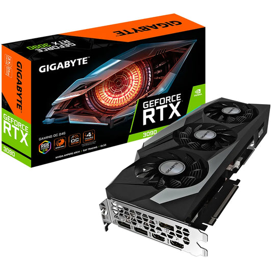 GIGABYTE nVidia RTX 3090 GAMING OC - 24GB GDDR6X 3xDP/ 2x HDMI.