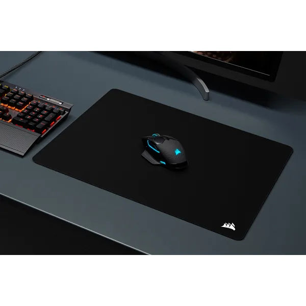 Corsair MM200 PRO Premium Spill-Proof Cloth Gaming Mouse Pad – Heavy XL; Black - 450mm x 400mm x 6mm.