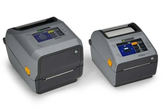 Zebra Thermal Transfer Printer (74/300M) ZD621; 203 dpi; USB; USB Host; Ethernet; Serial; BTLE5; Cutter; EU and UK Cords; Swiss