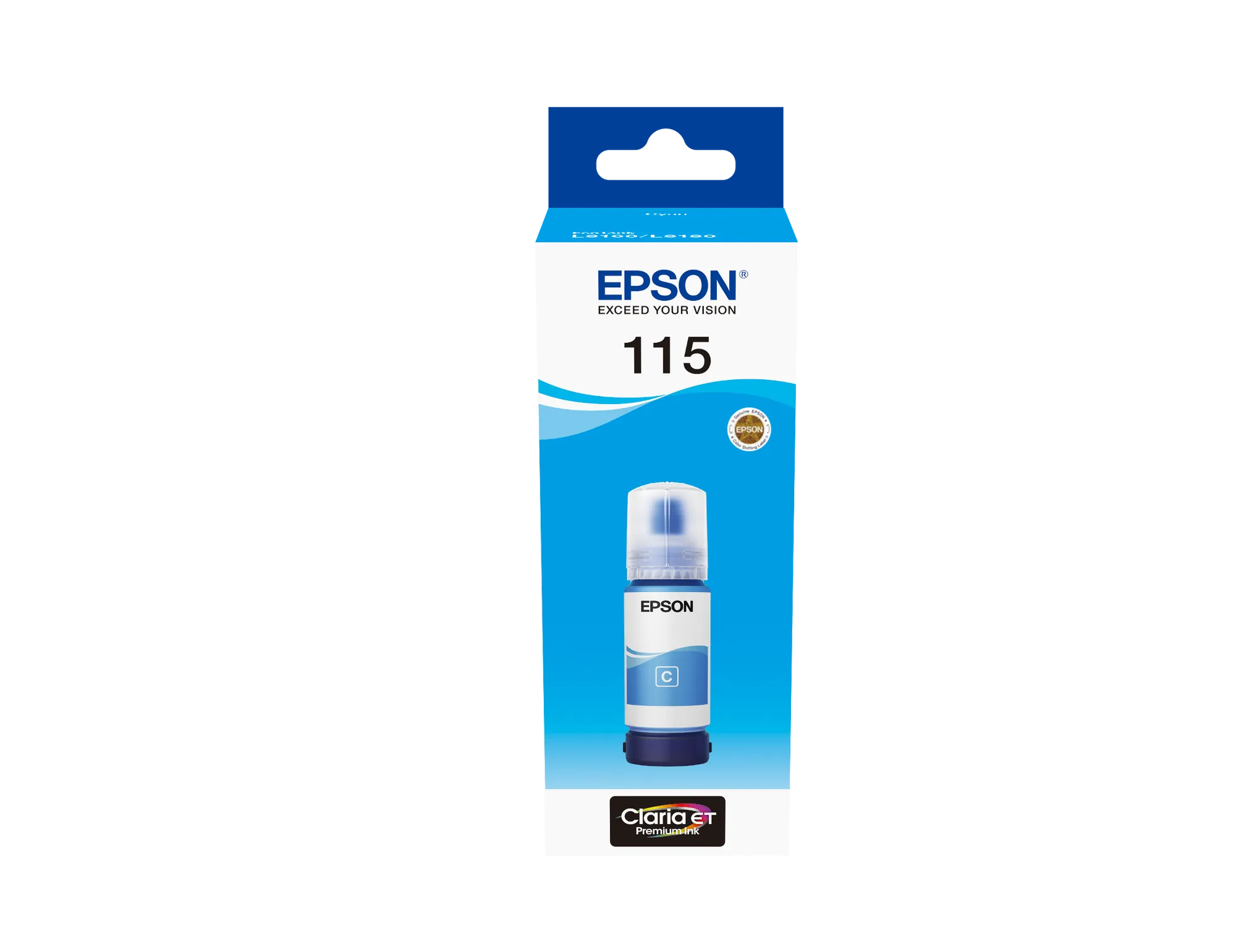 Epson 115 EcoTank Cyan ink bottle (70 ml) 6200 pages @ 5% coverage