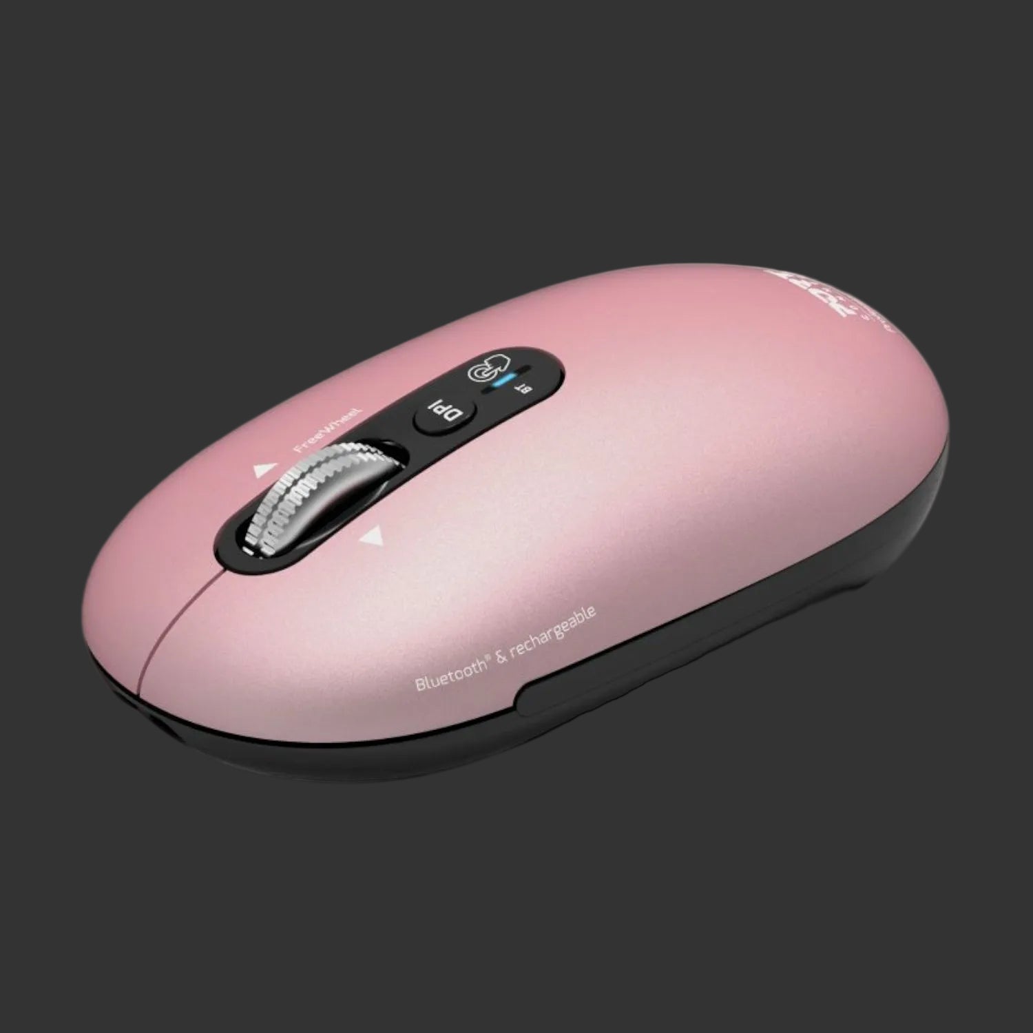 Port Connect PURE MAC Rechargeable Wireless and Bluetooth Mouse - Copper Rose