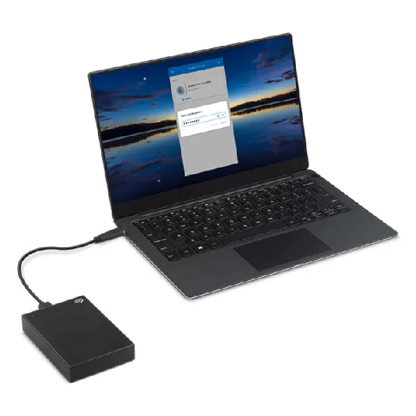 Seagate STKY2000400 One Touch 2TB; 2.5''; USB 3.0; External HDD - Black; Includes Seagate Rescue data recovery service; 3 Year W