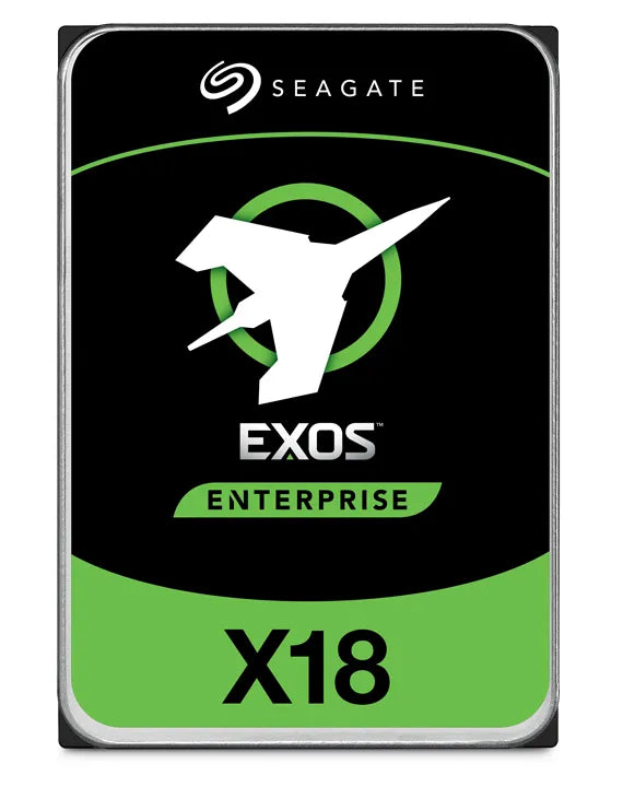 Seagate Exos X18 14TB HDD; 3.5''; 6GB/s SATA 512e/4Kn; RPM 7200