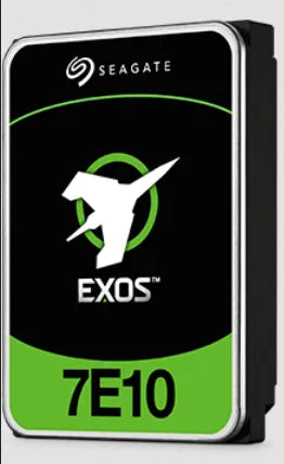 Seagate Exos 7E10 ST10000NM019B 10TB  512E/4kn SATA Fast Format SATA 3.5'' Drive; 6GB/s Interface; RPM7200; 256MB cache; 5 Year