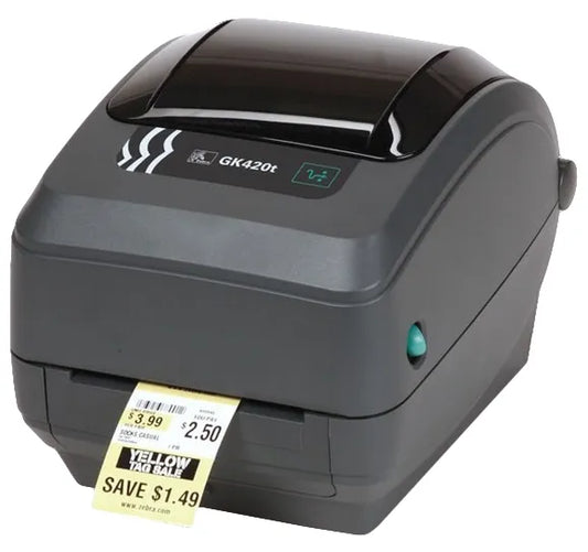 Zebra GK-420 203dpi D/T Printer w/ Serial; Parallel & USB
