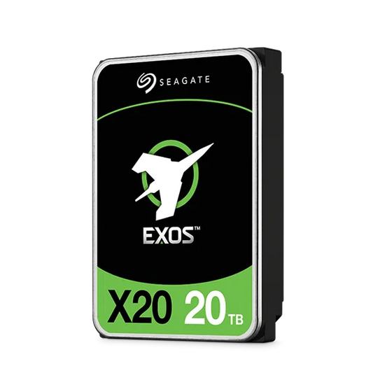 Seagate Exos X20 ST20000NM003D 20TB HDD; 3.5''; SAS SED 512e/4Kn; RPM 7200; 5 Year Limited Warranty