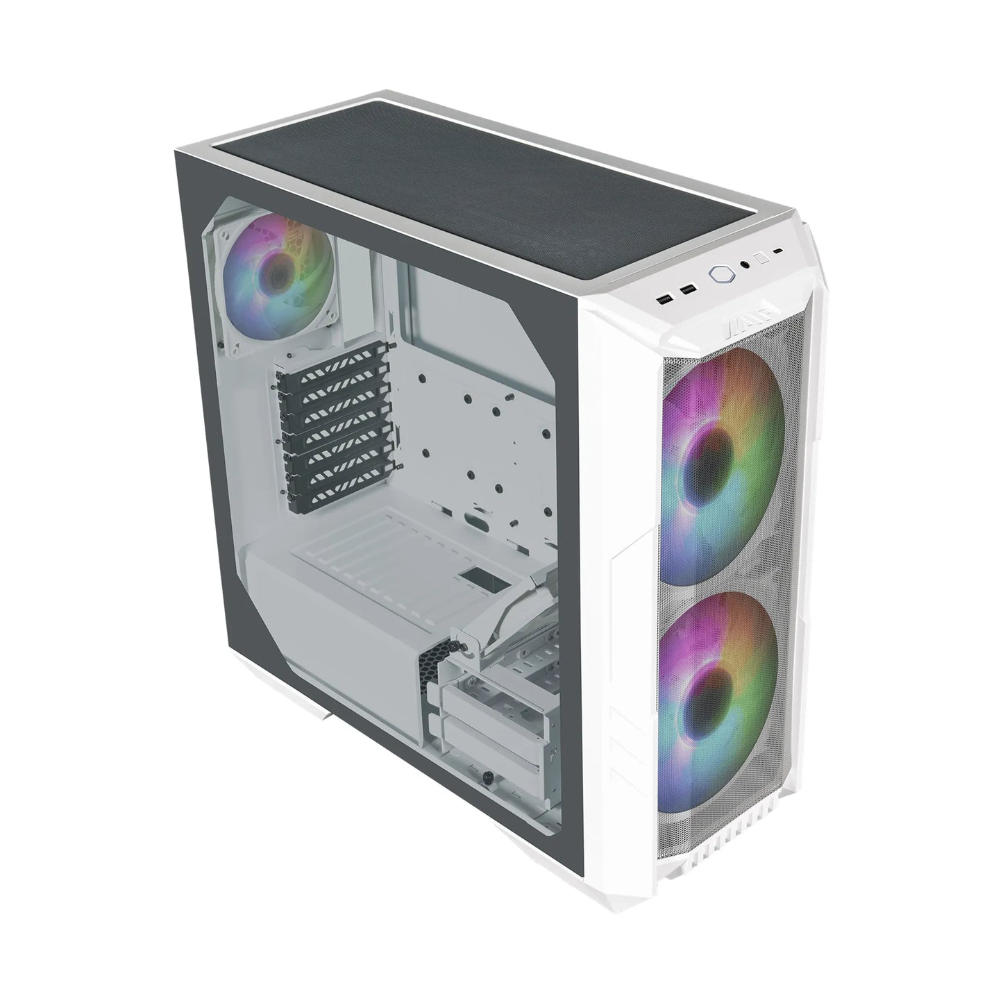Cooler Master HAF 500 Mid Tower Case White.