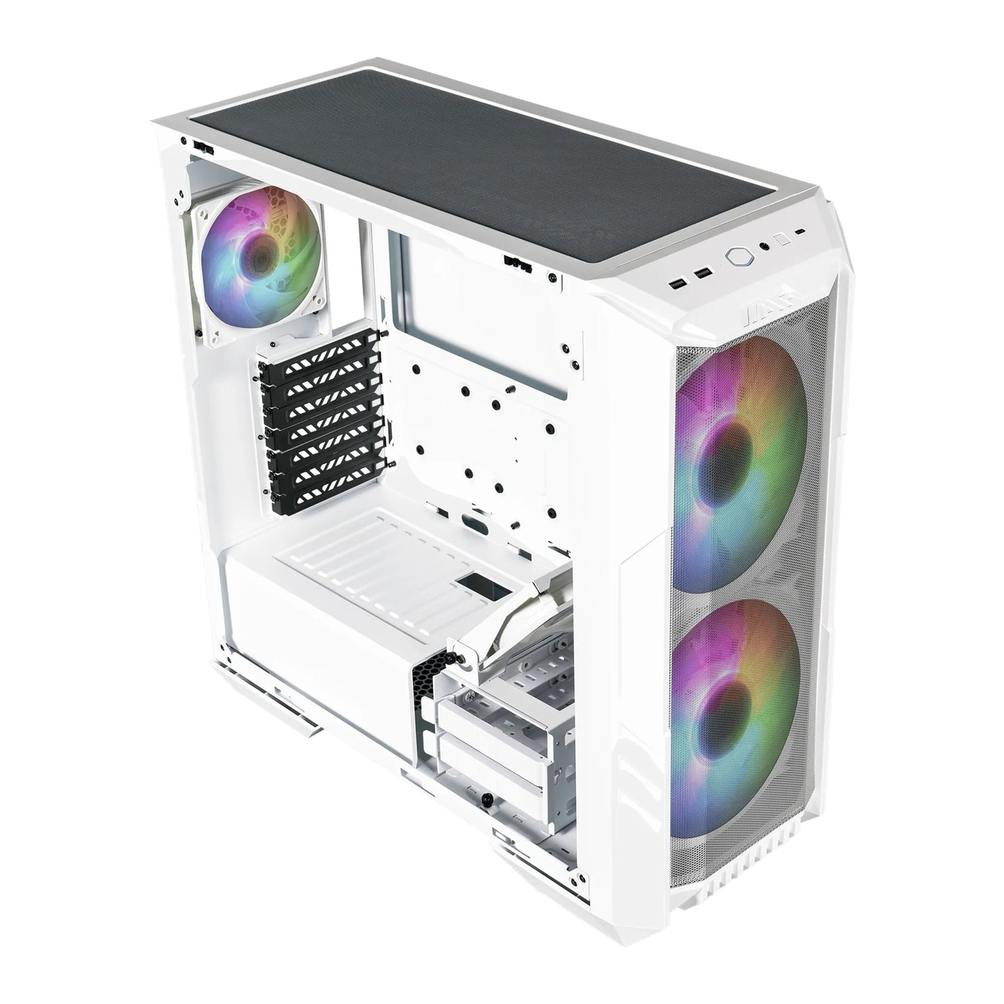 Cooler Master HAF 500 Mid Tower Case White.