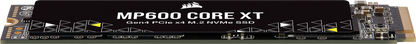 Corsair MP600 CORE XT 1TB NVMe PCIe M.2 SSD; Read Up To 5900MB/s; Write up to 5000MB/s.