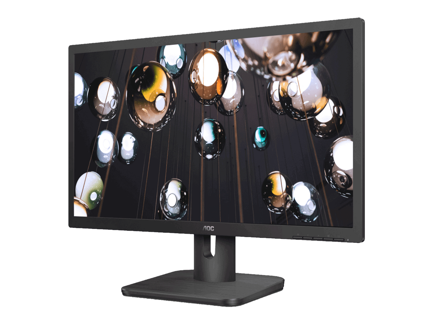 AOC 20E1H/73 Monitor|19.5 inch|TN HD+ 1600x900|HDMI|VGA|VESA|Flicker Free|Low Blue Mode|Internal Power Supply