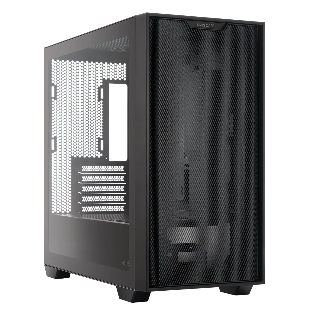ASUS A21 Micro Atx  - Black Chassis - No Fans Included; .