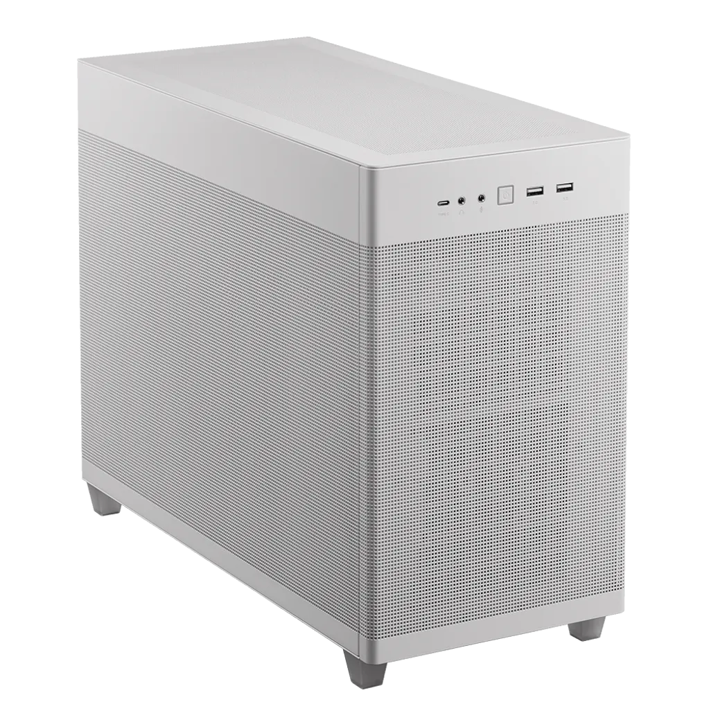 ASUS Chassis/Micro-ATX/Mini-ITX/White. Top Radiator:120/140/240/280/360mm. Dimensions : 205 x 350 x 460 mm