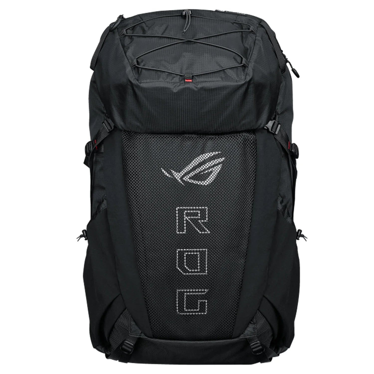 ASUS BP3800 ROG ARCHER ERGOAIR Backpack|40l Storage|Up to 18 inch|Heavy duty breathable foam backrest padded|Black|Tech pouch fo