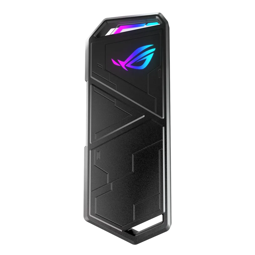 ASUS SSD/ ROG Strix Arion M.2 NVMe SSD Enclosure—USB3.2 GEN2 Type-C (10 Gbps); Dual USB-C to C and USB-C to A Cable.