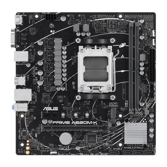 ASUS Motherboard/AM5/DDR5/2xDIMM/Max.96GB/1xPCIe4x16/1xPCIe3x1/ 1xM.2/4xSATA/1xVGA/1xHDMI.