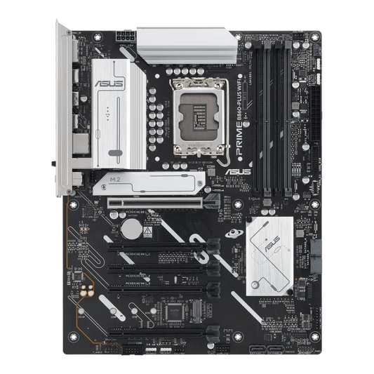 ASUS Motherboard/LGA1851/DDR5/4xDIMM/Max.256GB/1xDP/1xHDMI/1xType-C/1xPCIe5x1/1xPCIe4x16/3xPCIe4x16/2xM.2/4xSATA/RAID/WiFi7