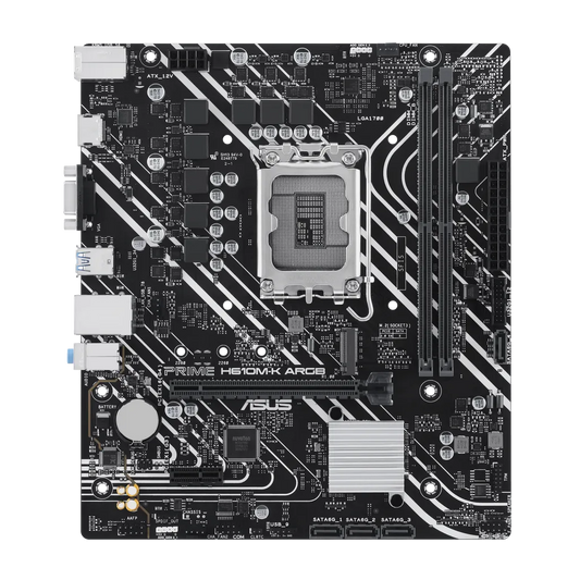ASUS Motherboard/LGA1700/12/13/14thGen/2xDDR5/M.2/4xSATA/ 1xPCIe4*16/1xPCIe3*1/ D-Sub/HDMII/PS2/6xUSB