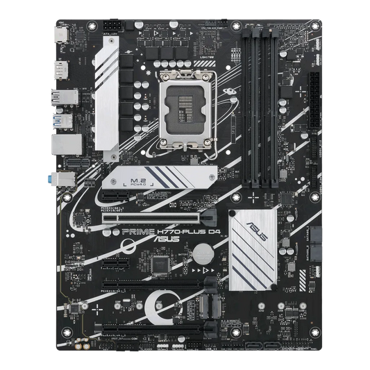 ASUS Motherboard/LGA1700/DDR5/4xDIMM/Max.192GB/1xDP/1xHDMI/ 1xPCIe5x16/1xPCIe3x16/2xPCIe3x1/3xM.2/4xSATA/RAID.