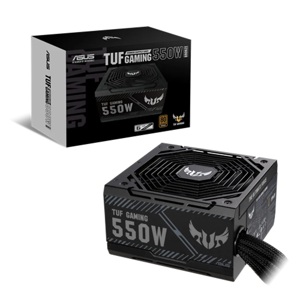 550W; Non modular; 80 Plus Bronze; 6 years warranty.