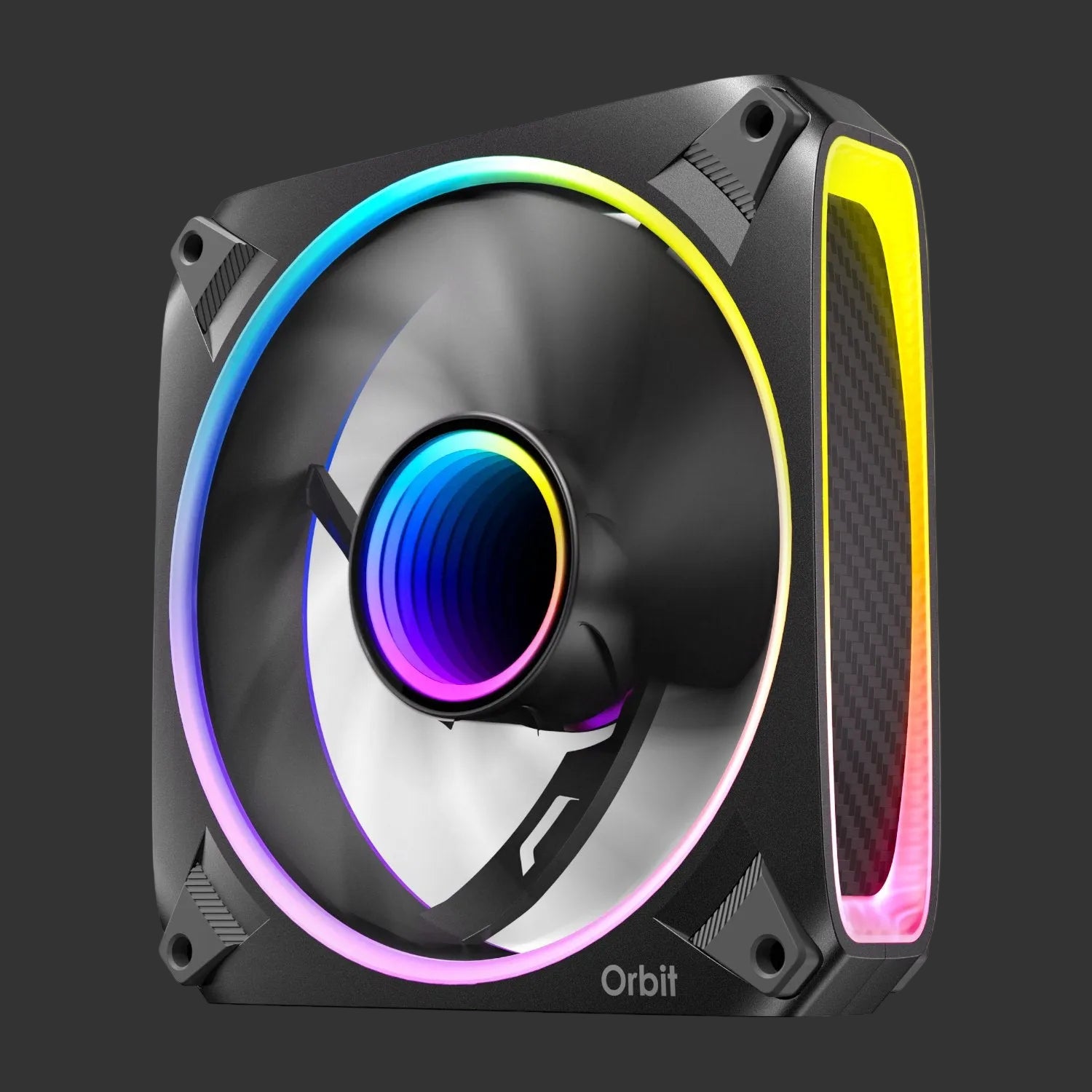 Antec ORBIT PWM 120mm ARGB Fan 3 Pack - Black