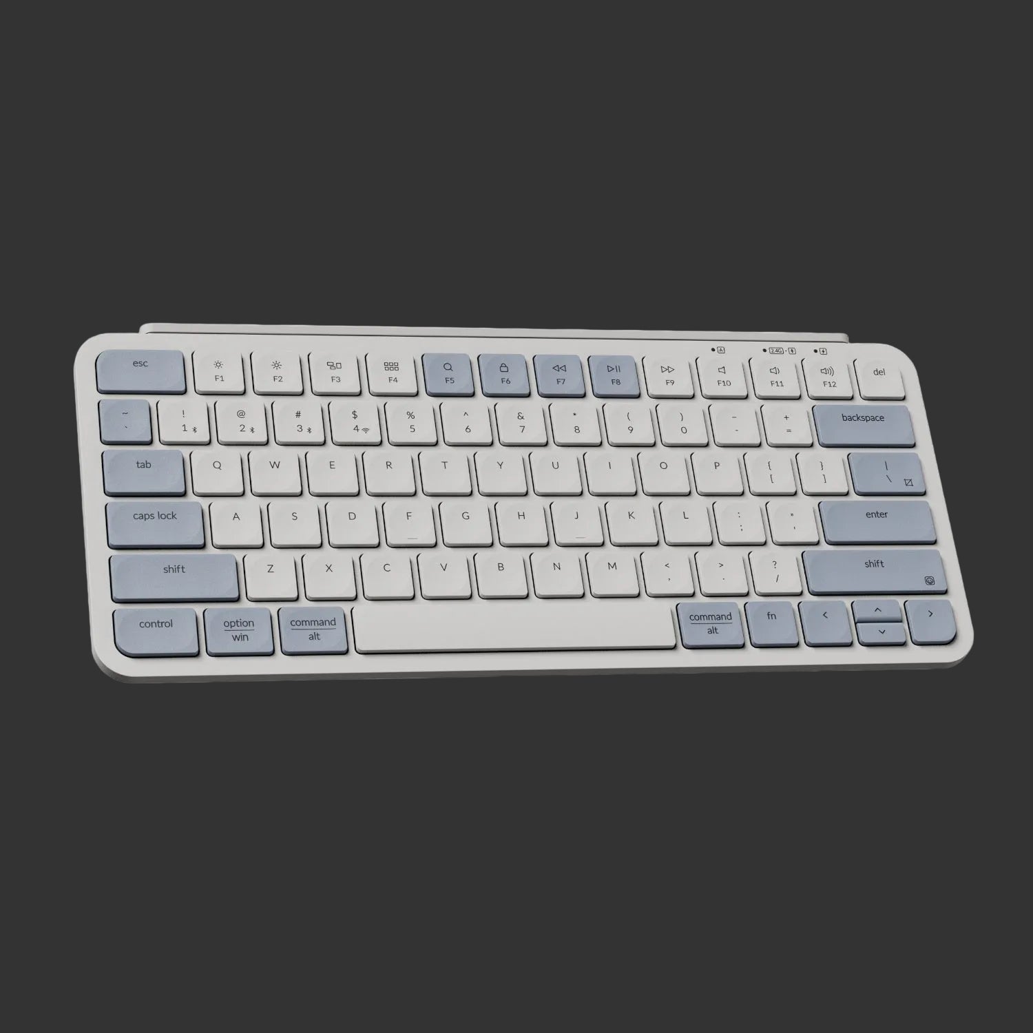 Keychron B11 Pro Ultra-Slim 75% Wireless Keyboard - Retro blue
