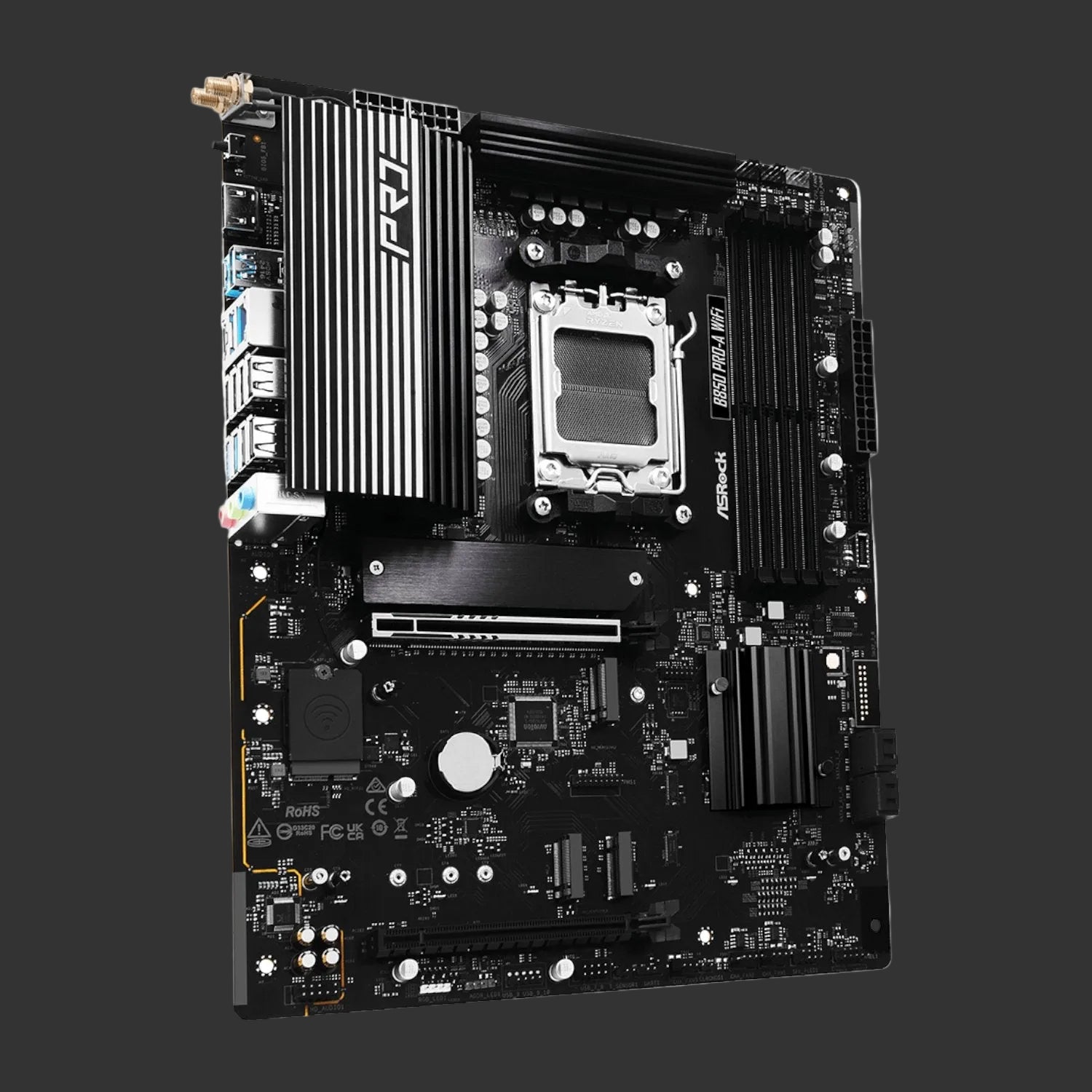 ASRock B850 Pro-A Wi-Fi AM5 ATX Motherboard