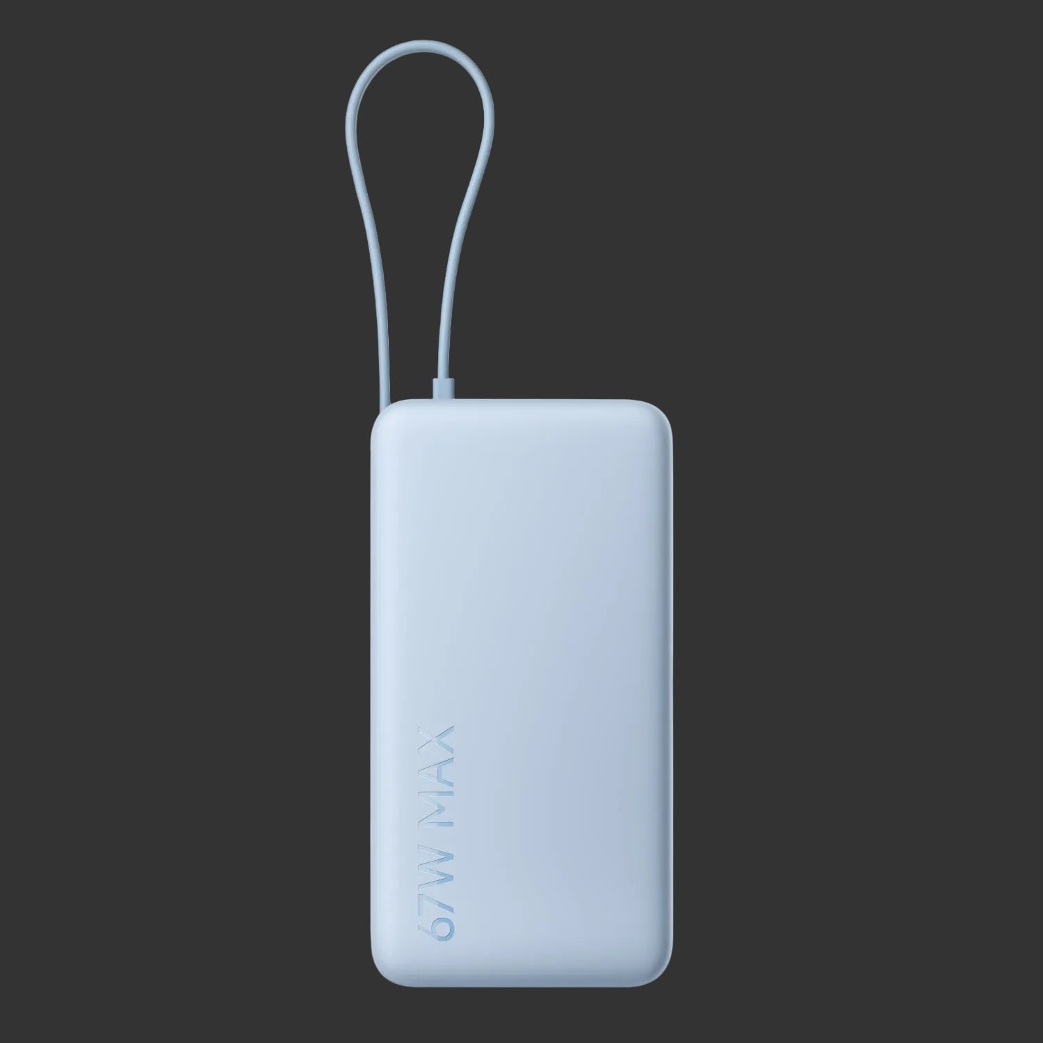 Xiaomi 67W Power Bank 20000mAh (Integrated Cable) - Ice Blue