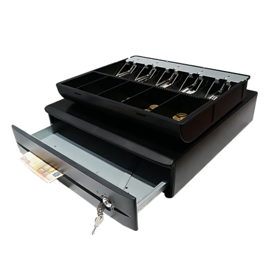 Maken Cash Drawer 5 note;8coin;kick interface
