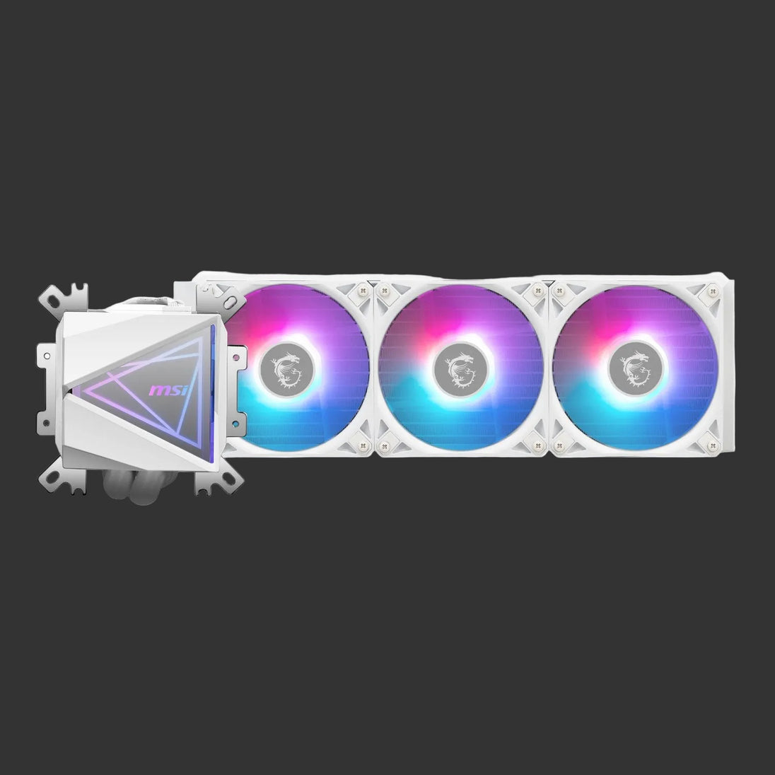 MSI MAG Coreliquid I360 ARGB AIO Liquid CPU Cooler – White