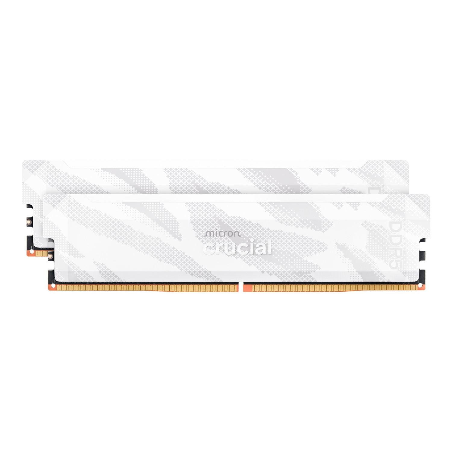 Crucial Pro Overclocking DDR5-6400 32GB Desktop Gaming Memory Kit (16GB x 2) – White