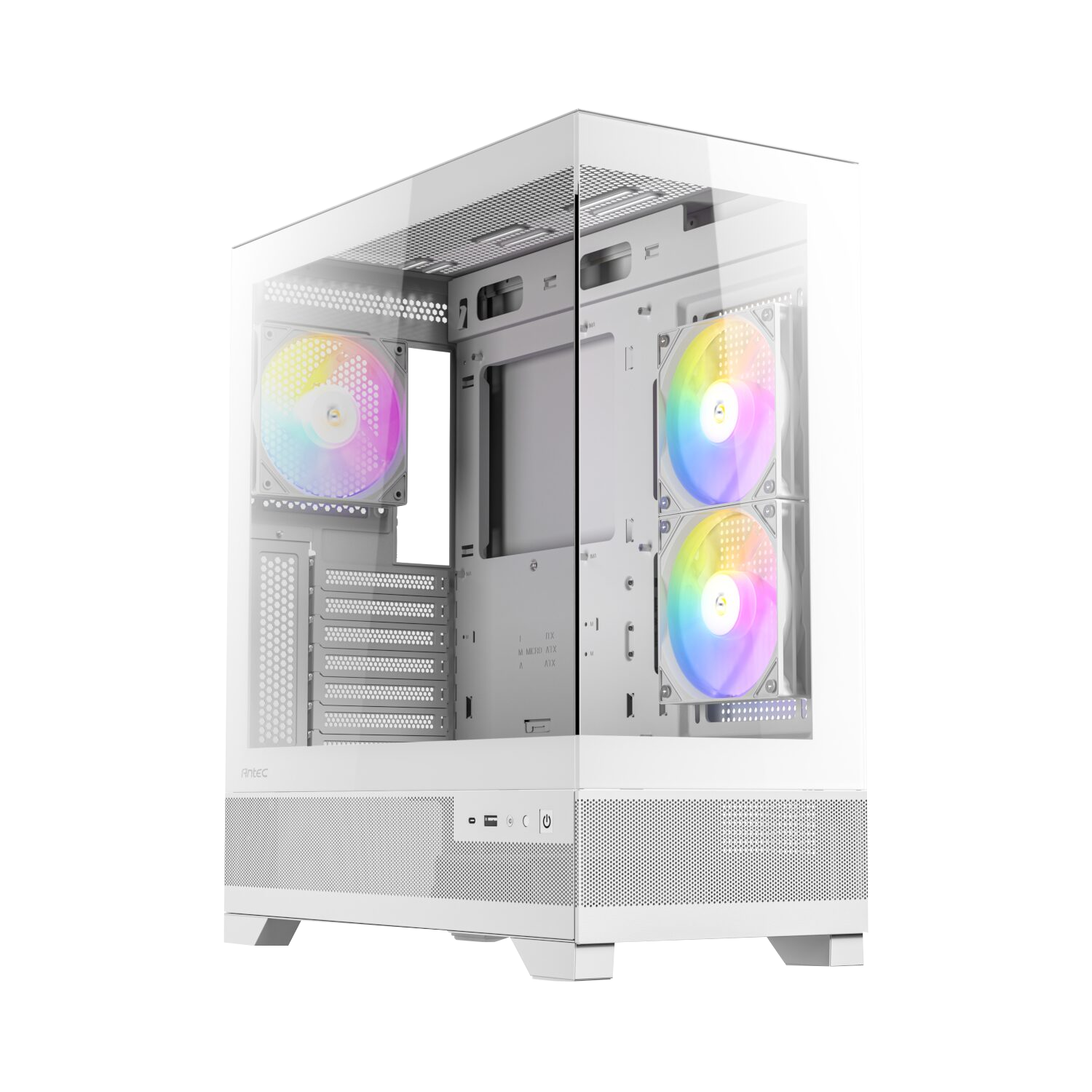 Antec CX700 ARGB Mid-Tower Gaming Chassis - White