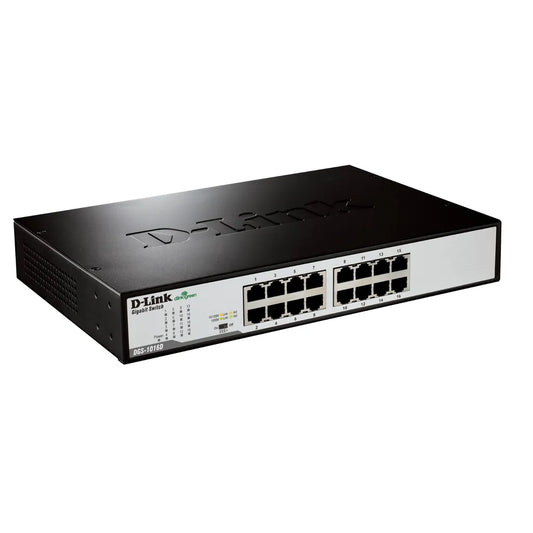 D-Link DGS-1016D 16-Port Gigabit Unmanaged Switch - Rackmount