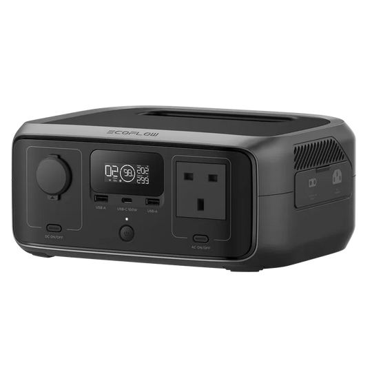 ECOFLOW RIVER 3 UPS Portable Power Station -245Wh Battery 300W output 110W MPPT 10ms UPS -SA Socket -2 Yr Warranty · Default Title