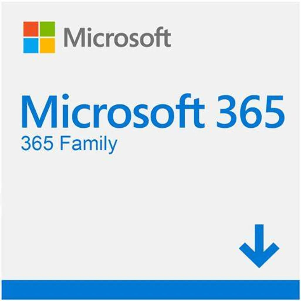 Microsoft 365 Family- Download. 1 Yr  Subscription Africa Only.  Min OS Windows 10 - EP2-32291.