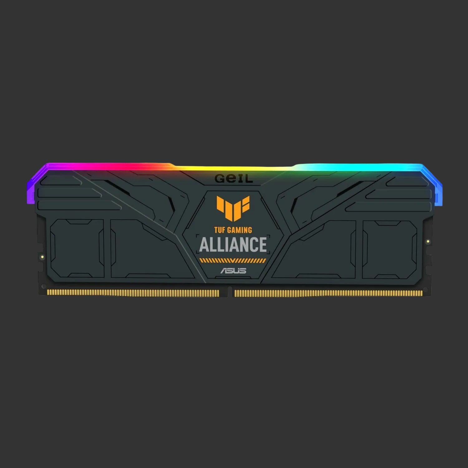 Geil Gemini TUF RGB 32GB KIT(2X16GB) 6000MHz DDR5 Desktop Gaming Memory - Grey
