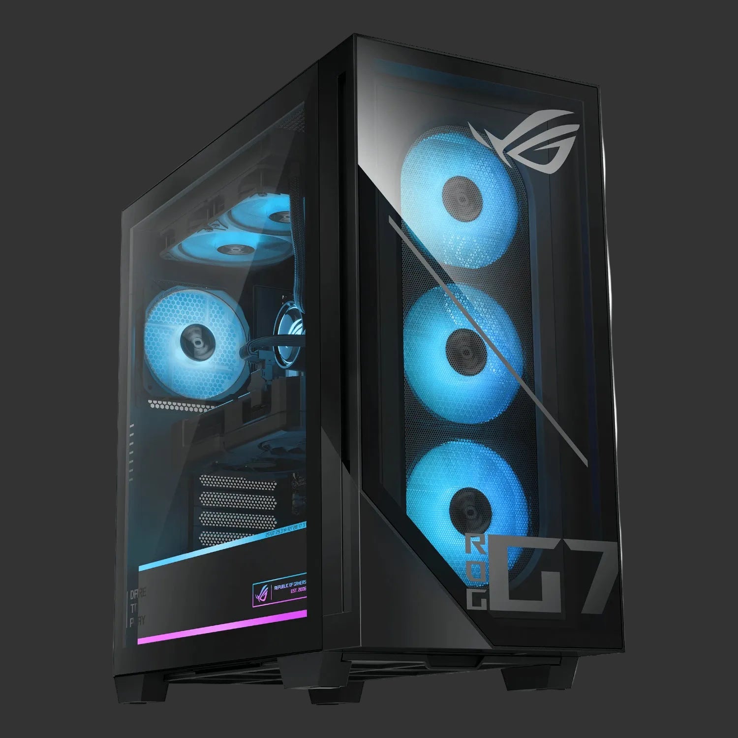 ASUS ROG Strix R9-9800X DDR5 16GB 2TB M.2 W11H AMD RX 9060 XT Gaming Desktop