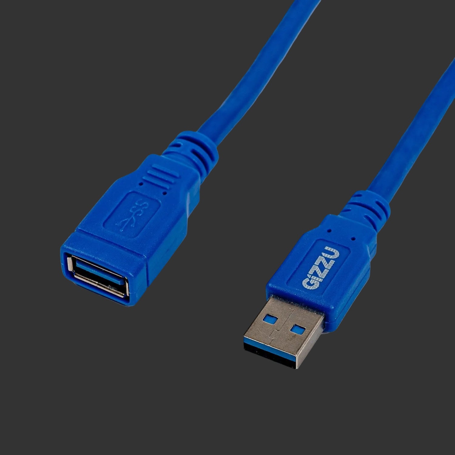 Gizzu USB 3.0 Extension Cable 5m - Blue