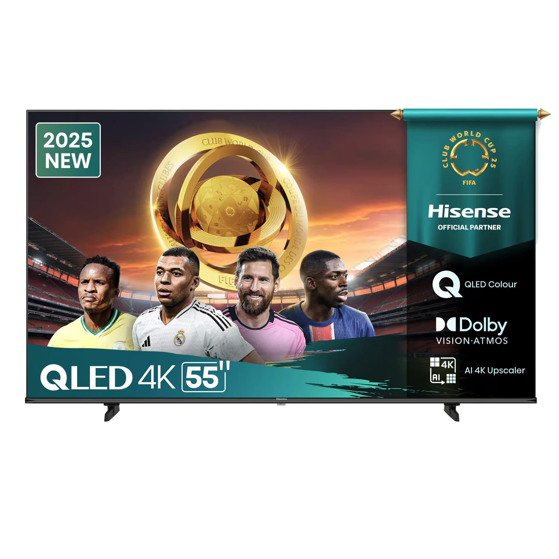 HISENSE LEDN55Q6Q QLED 60hz 4k Smart 55'' TV