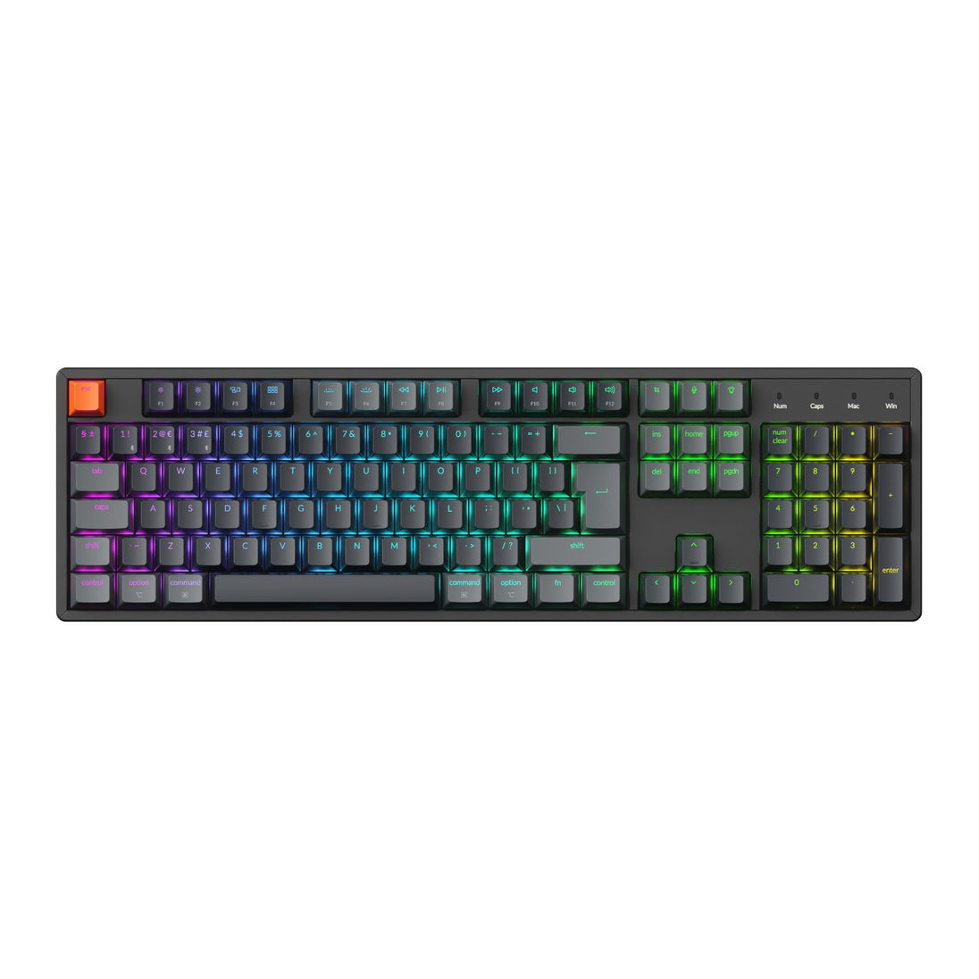 Keychron K10 QMK Full-size RGB Wireless Custom Mechanical Keyboard V.2