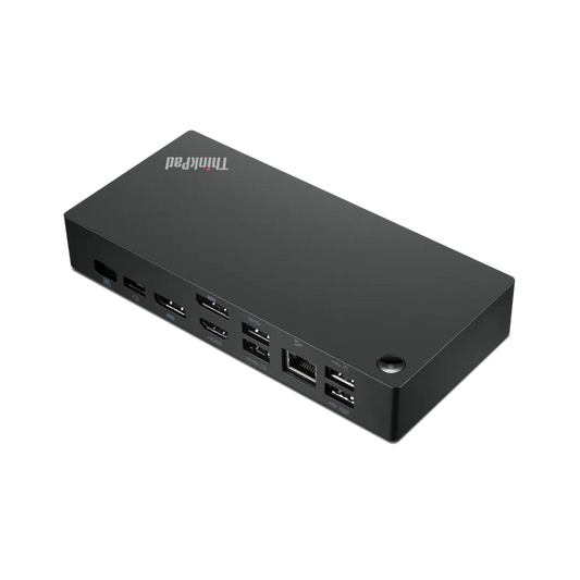 LENOVO ThinkPad Universal USB-C Dock|Support for 3xMonitors|2xDP|1xHDMI|1xUSB-C|3xUSB 3.2|2xUSB 2.0|RJ45|Audio Combo Port