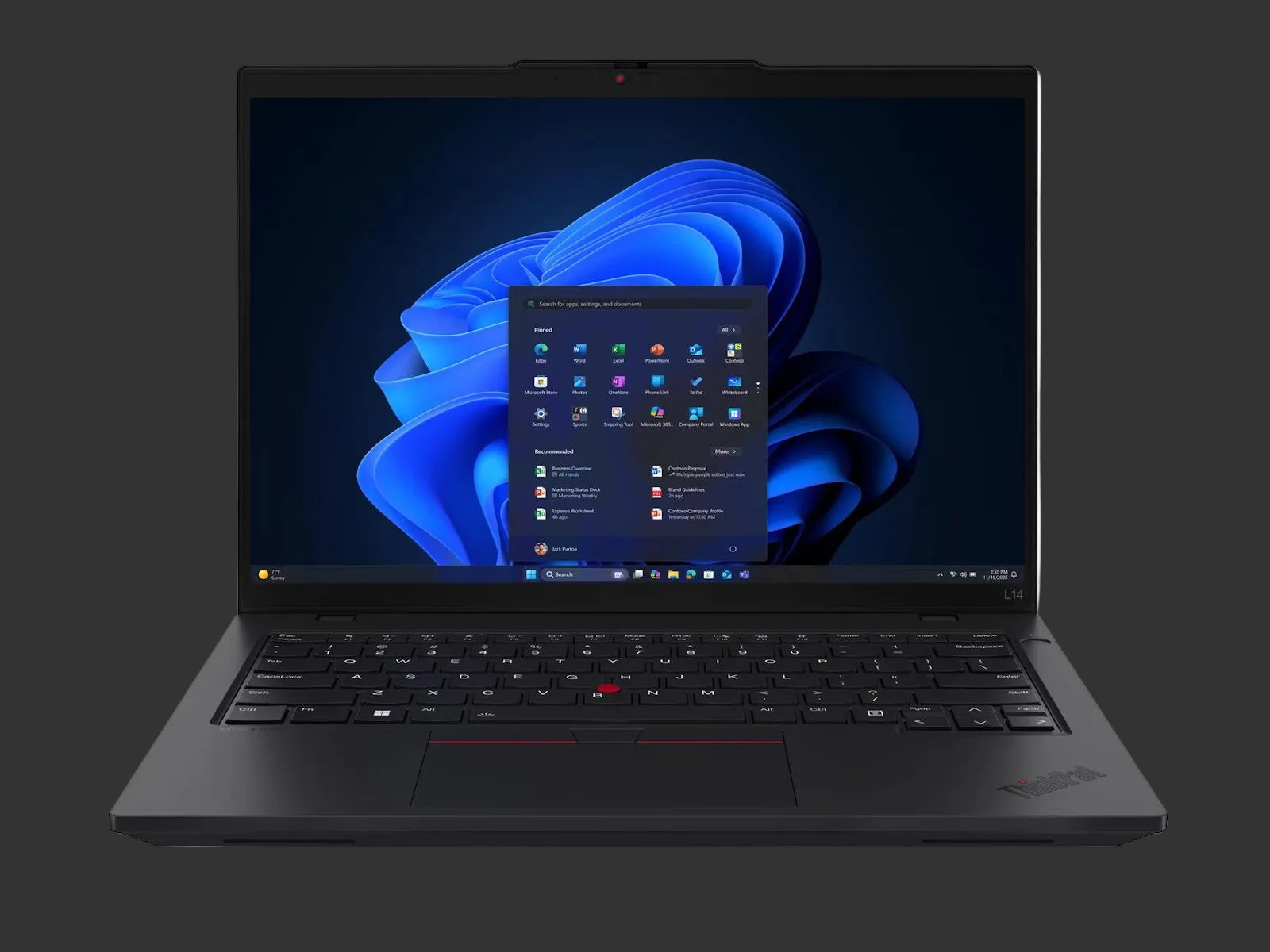 LENOVO ThinkPad L14 Gen 6 |Ultra 7-255U|BLACK|14'' WUXGA|32GB DDR5 (2xSD)|1TB PCIe SSD|LTE|3yr OSS|WIN11 Pro
