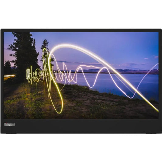 LENOVO ThinkVision M15 | 15.6'' FHD IPS |Non-Touch Portable Monitor|Anti-Glare|2x USB-C Gen1|BLACK|VESA MOUNT