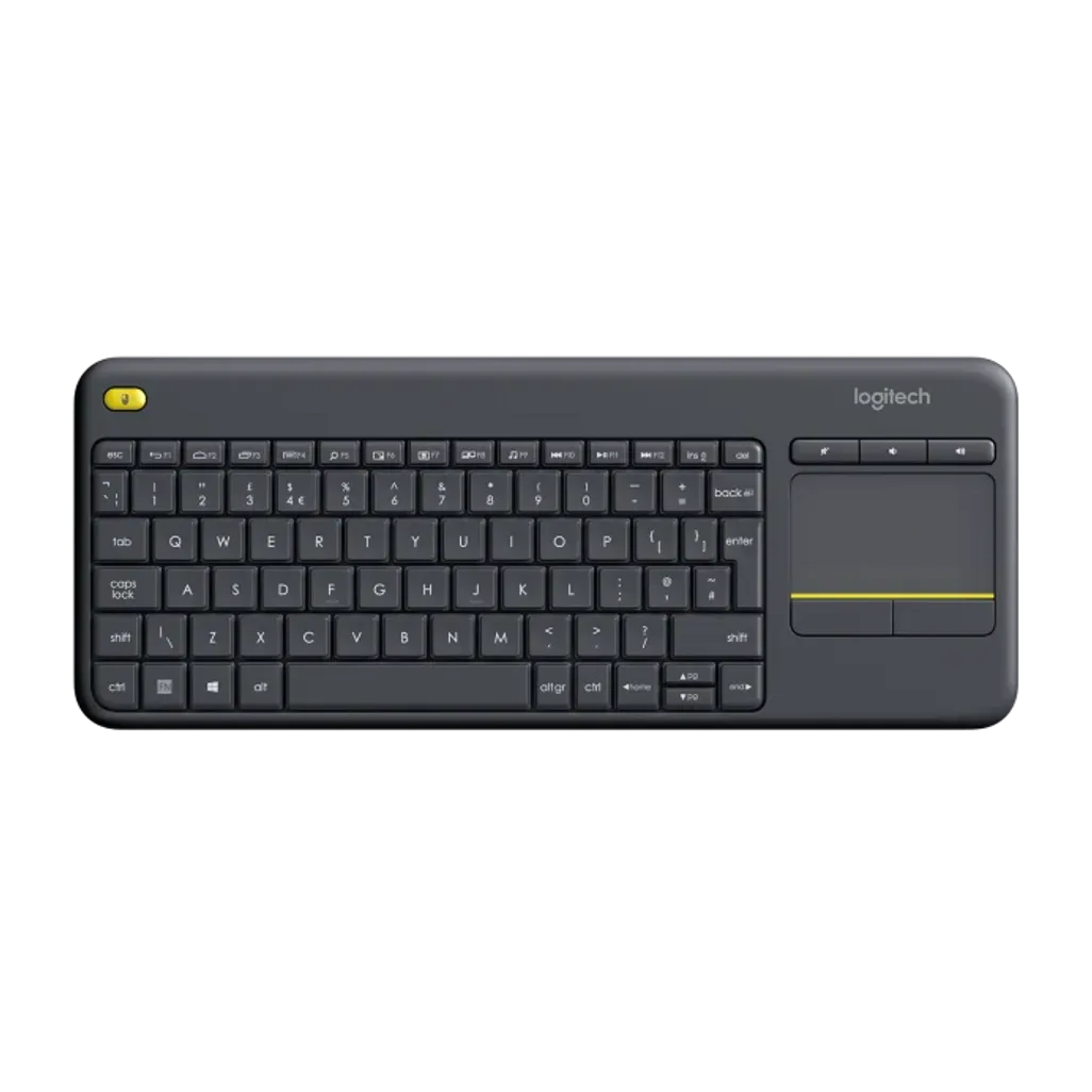 920-007145 - LOGI K400 Wireless Keyboard Plus Touch (Dark Grey) Unifying USB receiver