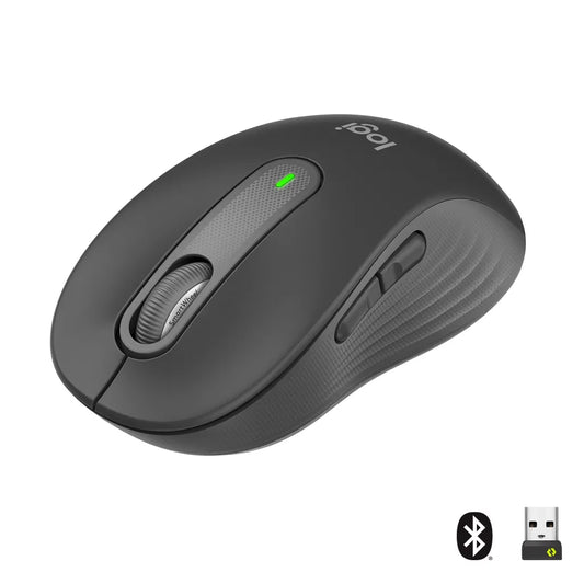 910-006253 - LOGI M650 Signature Bluetooth & Wireless Mouse Black