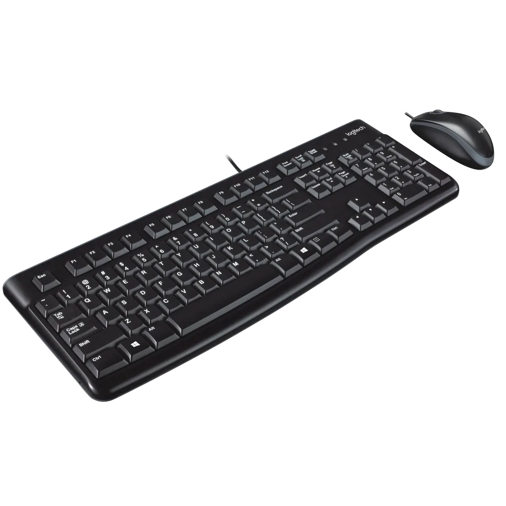 920-002562  - LOGI MK120 Corded Keyboard and Mouse Combo spill resistant