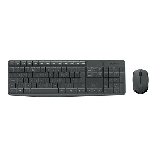 920-007931 - LOGI MK235 Wireless Keyboard and Mouse Combo - GREY - (GREY KEYS GREY BTM)